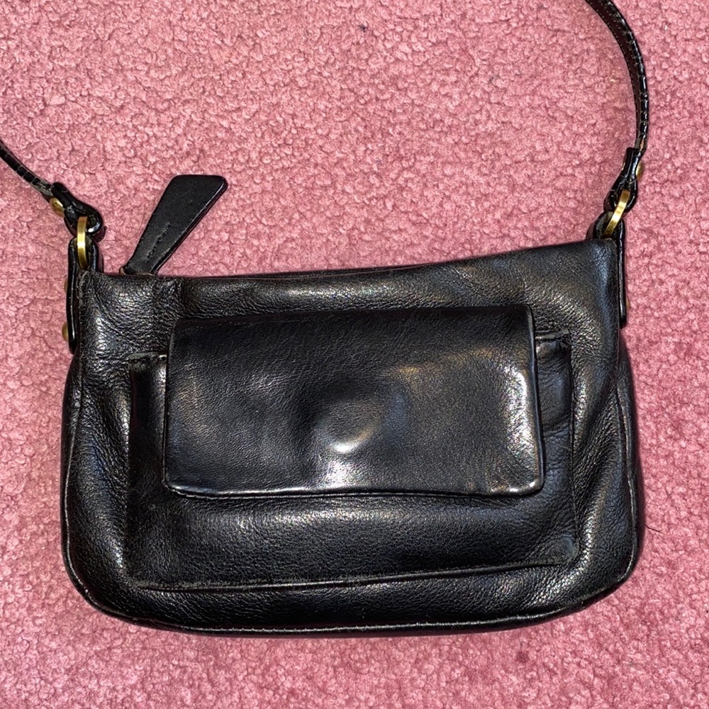 Leather crossbody bag